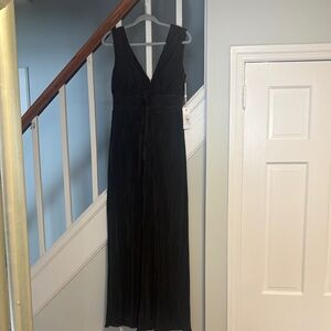 Black Sleeveless Jumpsuit